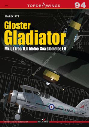 94 - Gloster Gladiator Mk. I, I Trop, II, II Meteo, Sea Gladiator, J-8