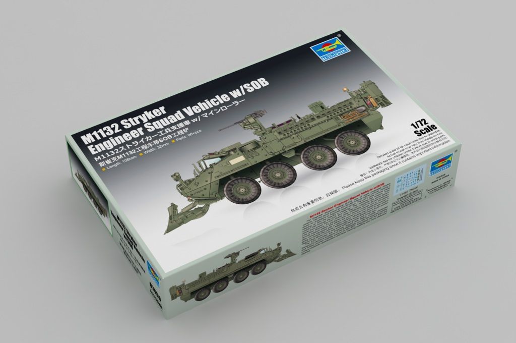 1:72 M1132 Stryker Engineer Squad Vehicle w/SOB