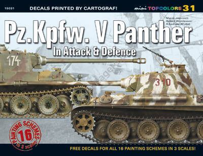 31 - Pz.Kpfw. V Panther In Attack & Defence (decals)