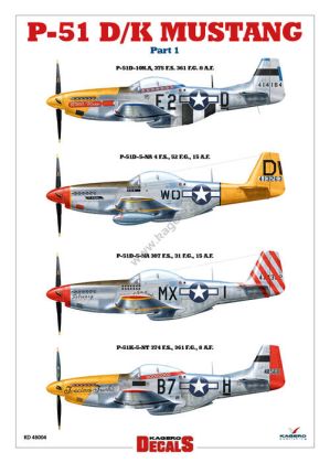 1:48 P-51 D/K Mustang part 1.