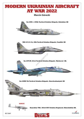 1:72 MODERN UKRAINIAN AIRCRAFT AT WAR 2022