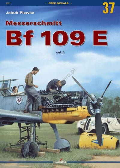 37 - Messerschmitt Bf 109 E vol.1 -  version without decals