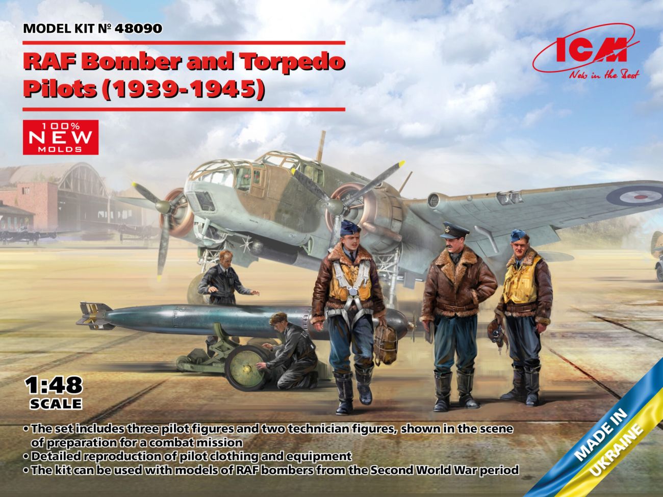 1:48 RAF Bomber and Torpedo Pilots 1939-1945