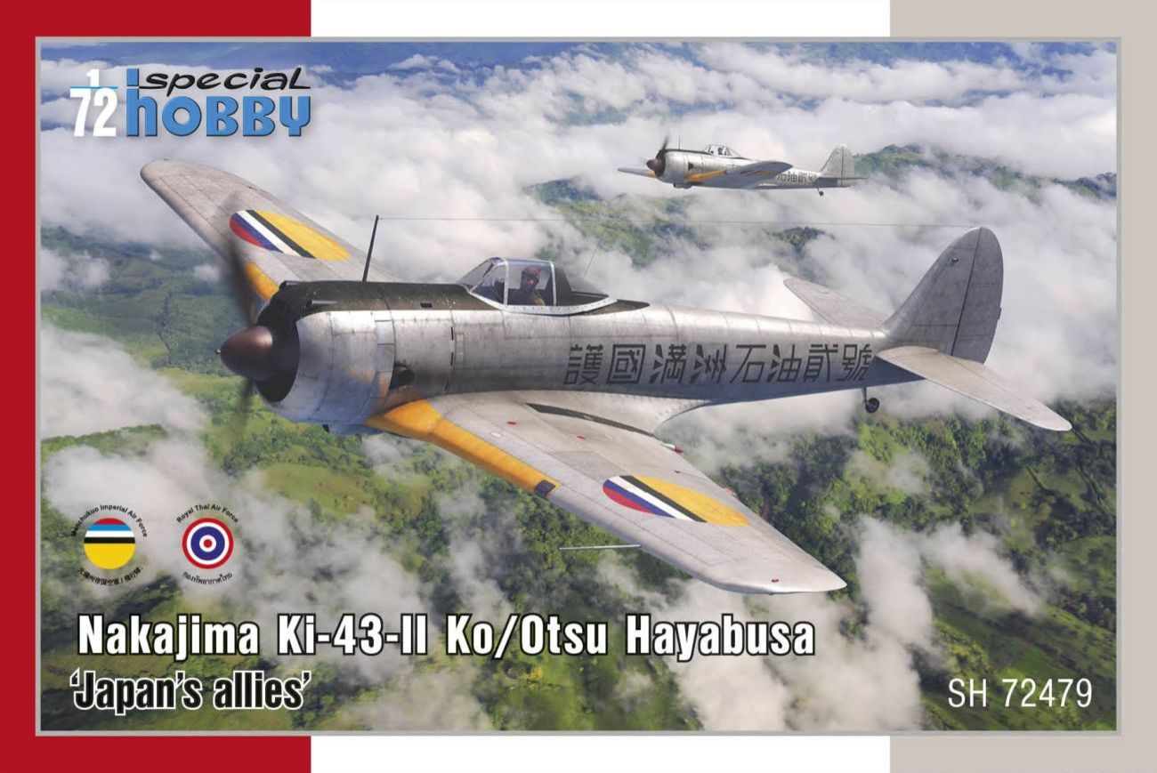 1:72 Nakajima Ki-43-II Ko/Otsu Hayabusa ‘Japan's allies’