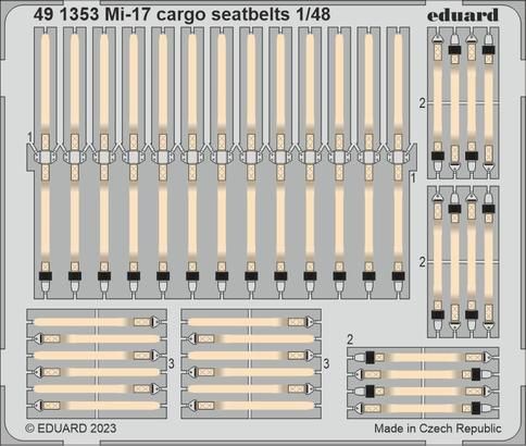 1:48 Mi-17 cargo seatbelts
