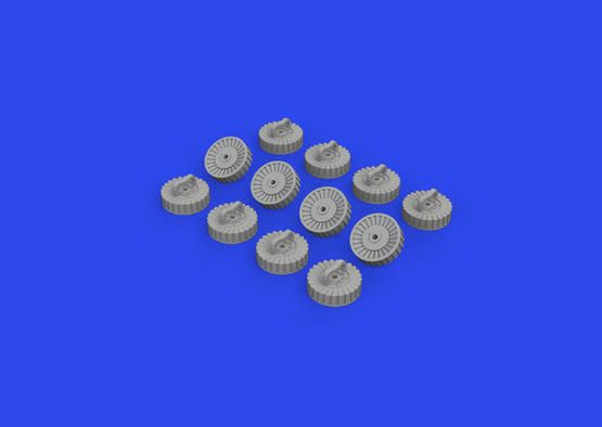 1:48 Lewis 97-cartridges ammo magazines PRINT