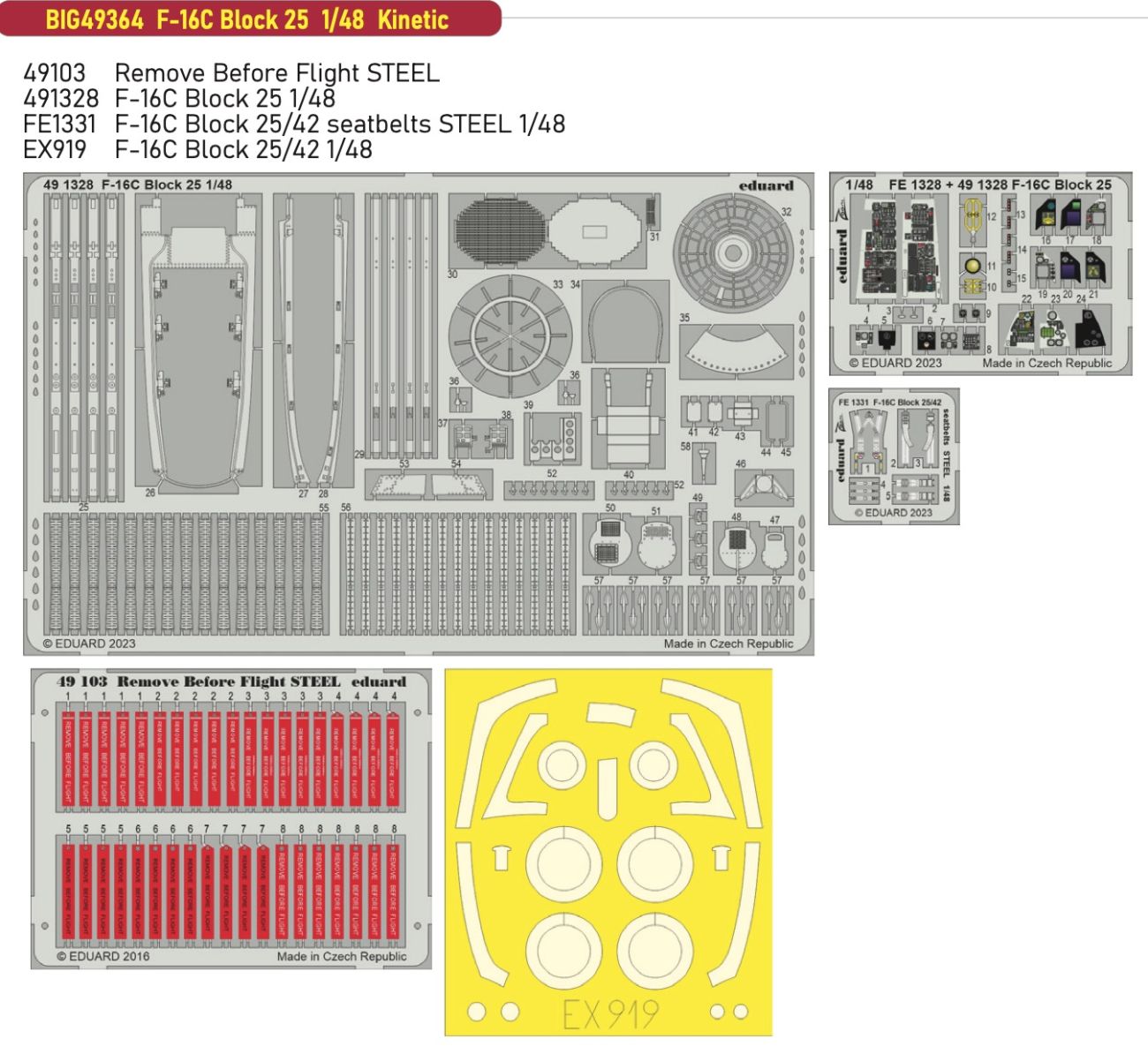 1:48 F-16C Block 25