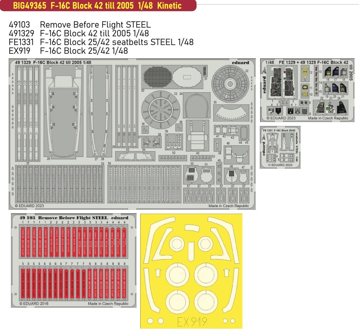 1:48 F-16C Block 42 till 2005