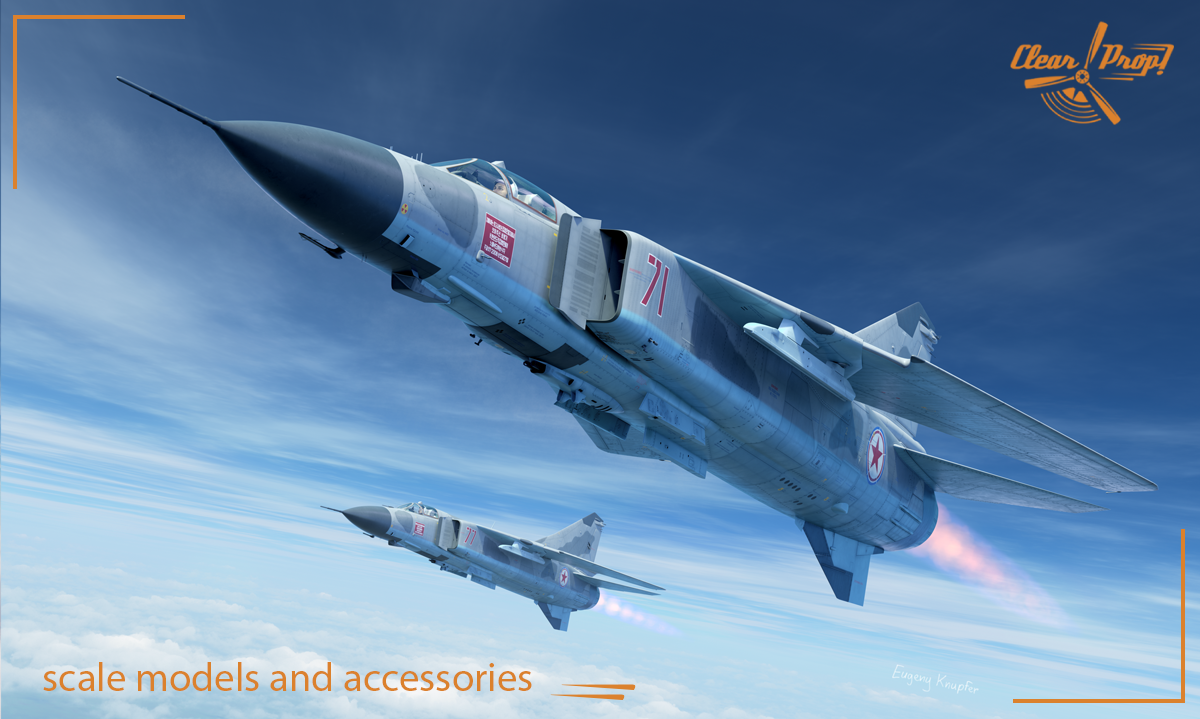 1:72 MiG-23ML/MLA Flogger-G Advanced kit