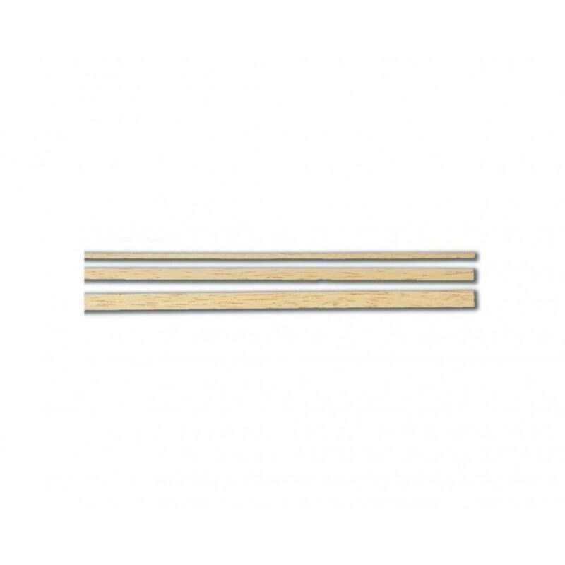 Lime Veneer Strips 2 x 7 x 1000 mm Pack of 10
