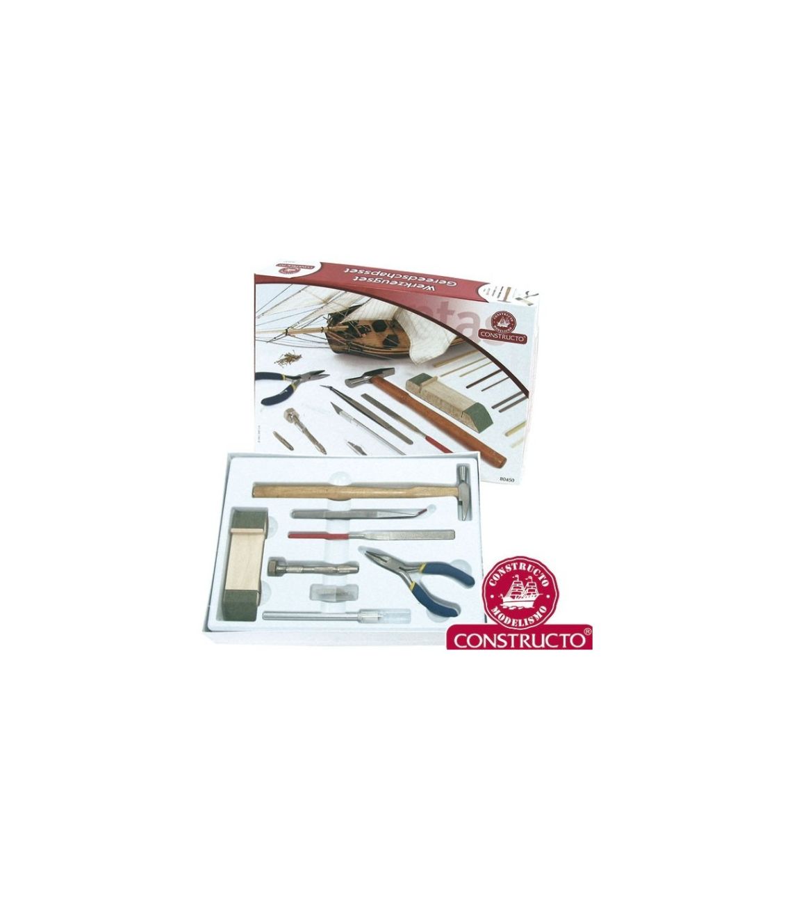 MODEL BUILDING TOOL SET CONSTRUCTO