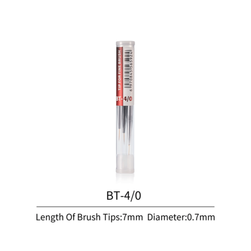 FBT-4/0 Fine Brush Tips 4/0 (3 pcs)