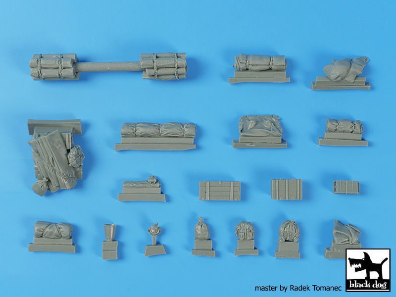 1:35 T34/76 1943 production model accessories set
