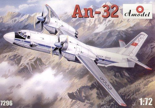 1:72 Antonov An-32 Turboprop Transport Aircraft