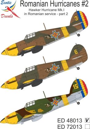 1:48 Romanian Hurricanes #2 - Hawker Hurricane Mk.I in Romanian service - part 2
