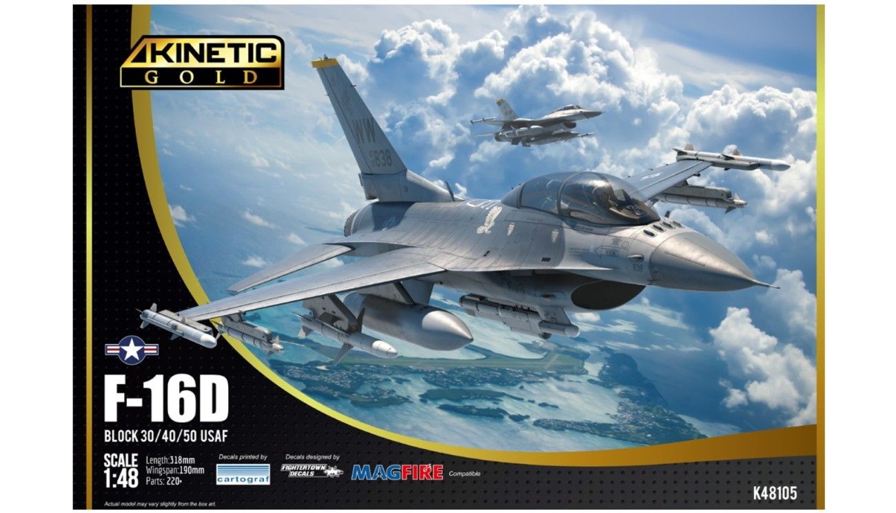 1:48 F-16D USAF Block 30/40/50