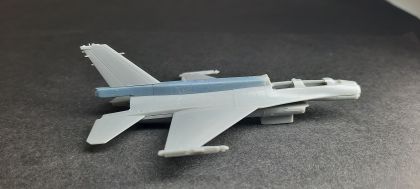 1:144 F-16 Dorsal Spine Polish version for Trumpeter Twin seat kit