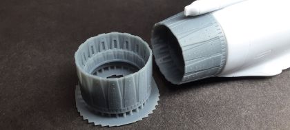 1:72 Mirage 2000 Exhaust Open v. (Revell,Italeri,Heller)