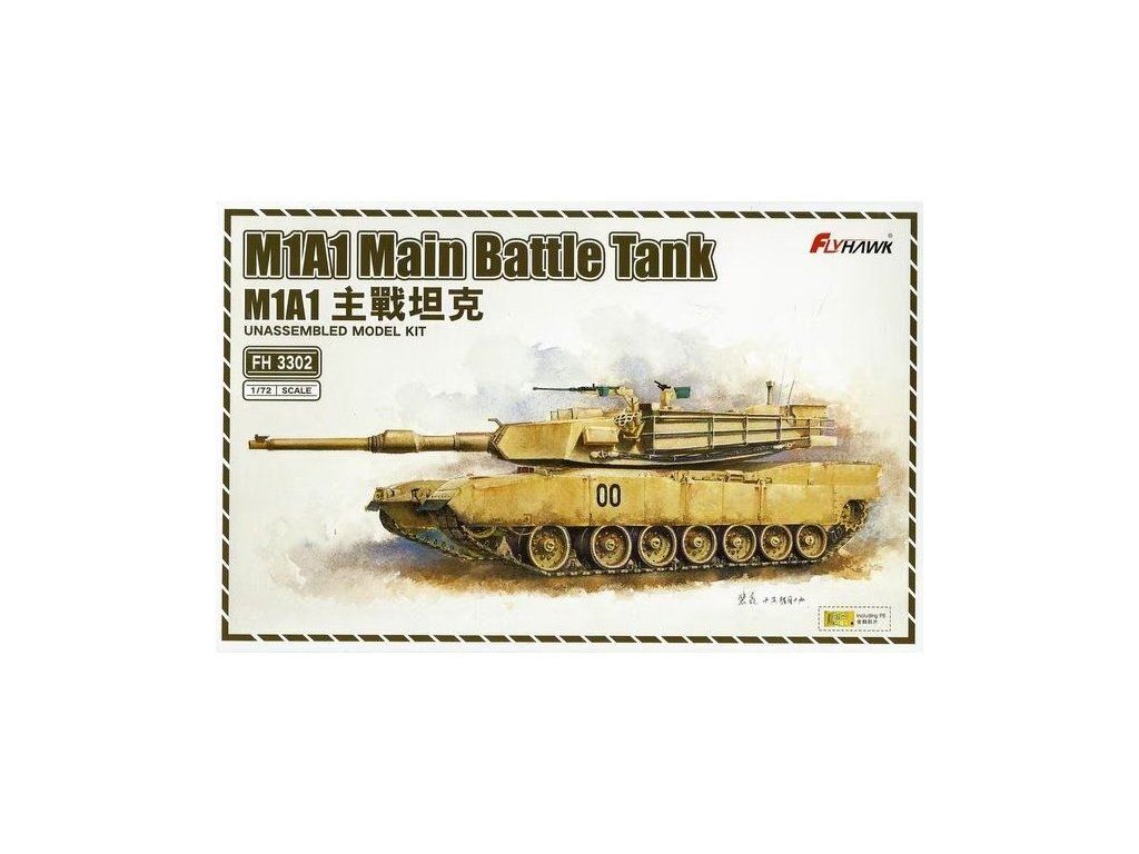 1:72 M1A1 Main Battle Tank