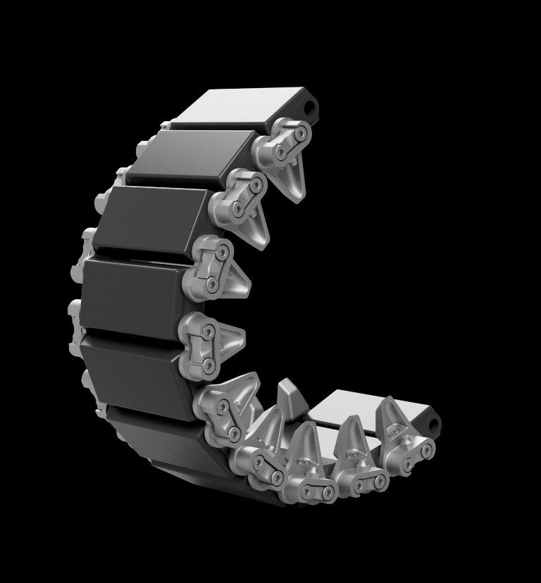 1:35 Sherman VVSS T-41 Early rubber tracks (reversible)