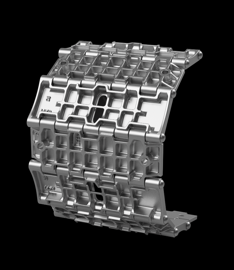 1:35 T-34 500mm Waffle pattern tracks (Early)