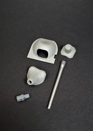 1:35 Jagdpanzer IV L48 Early mantlet with PaK39 Gun (Double baffle muzzle brake)