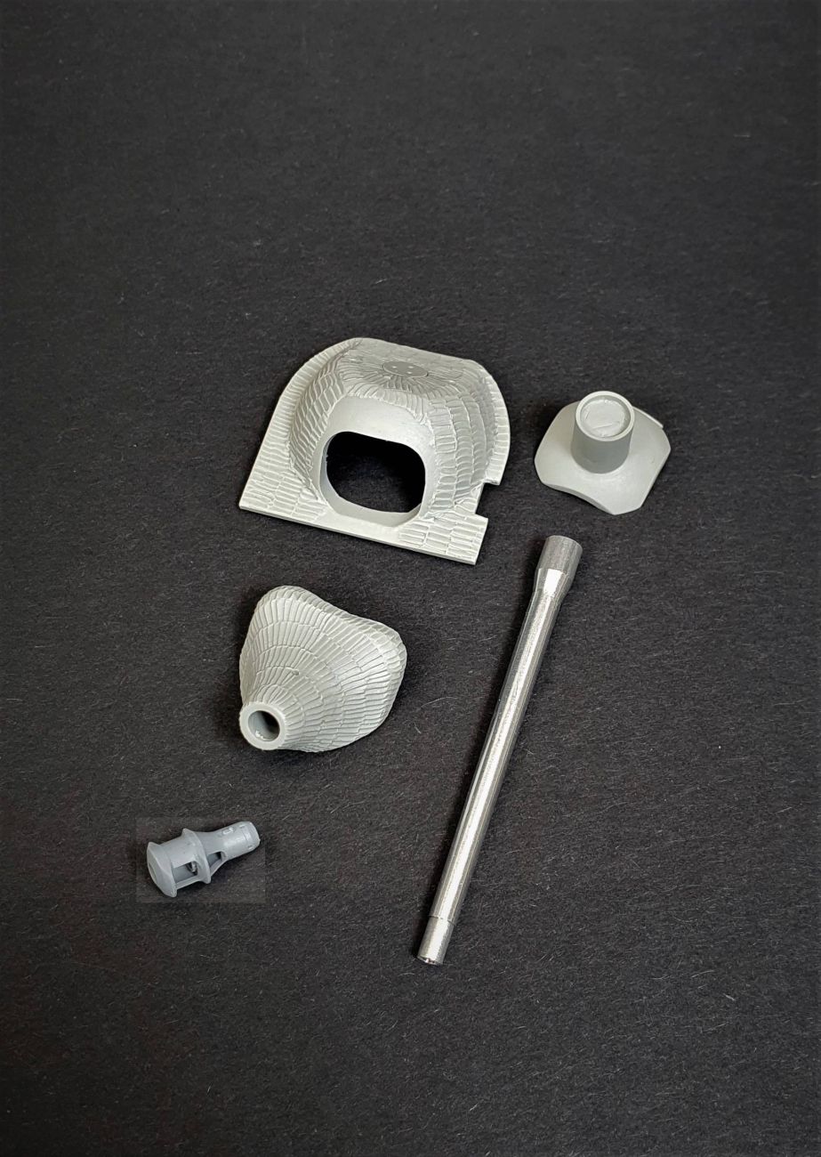 1:35 Jagdpanzer IV L48 Early mantlet with PaK39 Gun (Early muzzle brake)