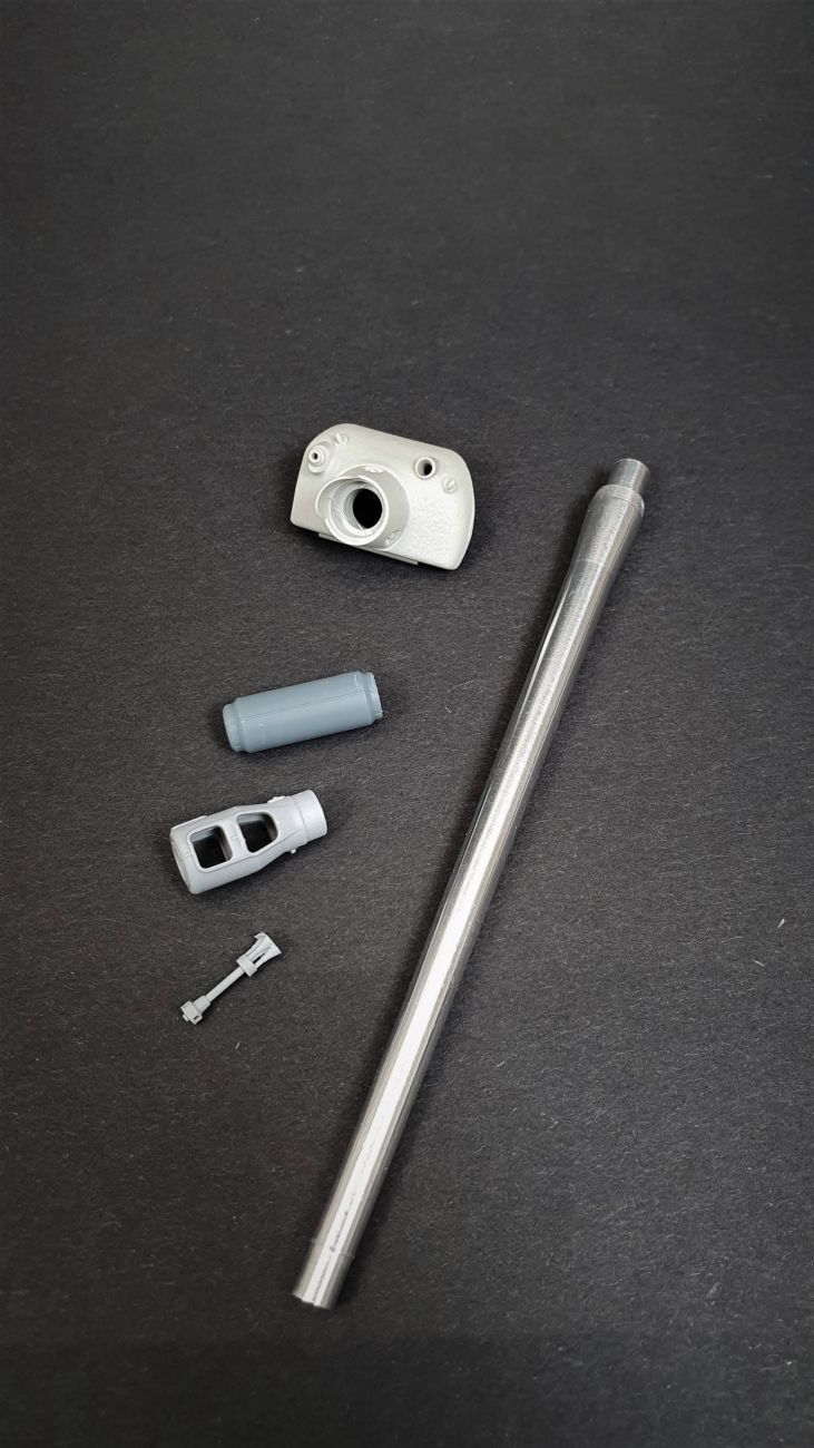 1:35 T10 A Mantlet with D-25 Gun