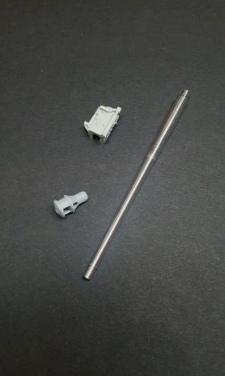 1:35 PaK 40 Gun barrel with breech (Early muzzle brake)