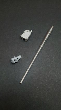 1:35 PaK 40 Gun barrel with breech (Mid muzzle brake)
