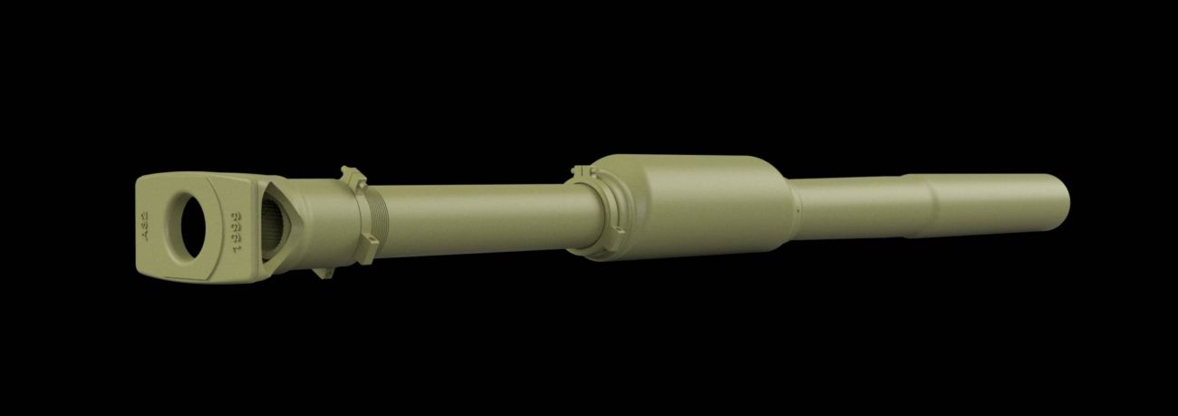 1:35 G5 Howitzer barrel for G6 “Rhino”