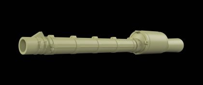 1:35 IMI120 Gun barrel for “Merkava” Mk4