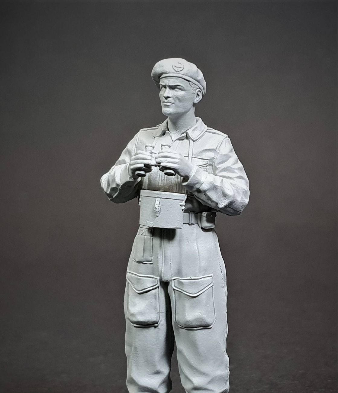 1:35 British Sherman tank commander