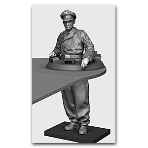 1:35 Waffen-SS tank commander (Tiger tank)