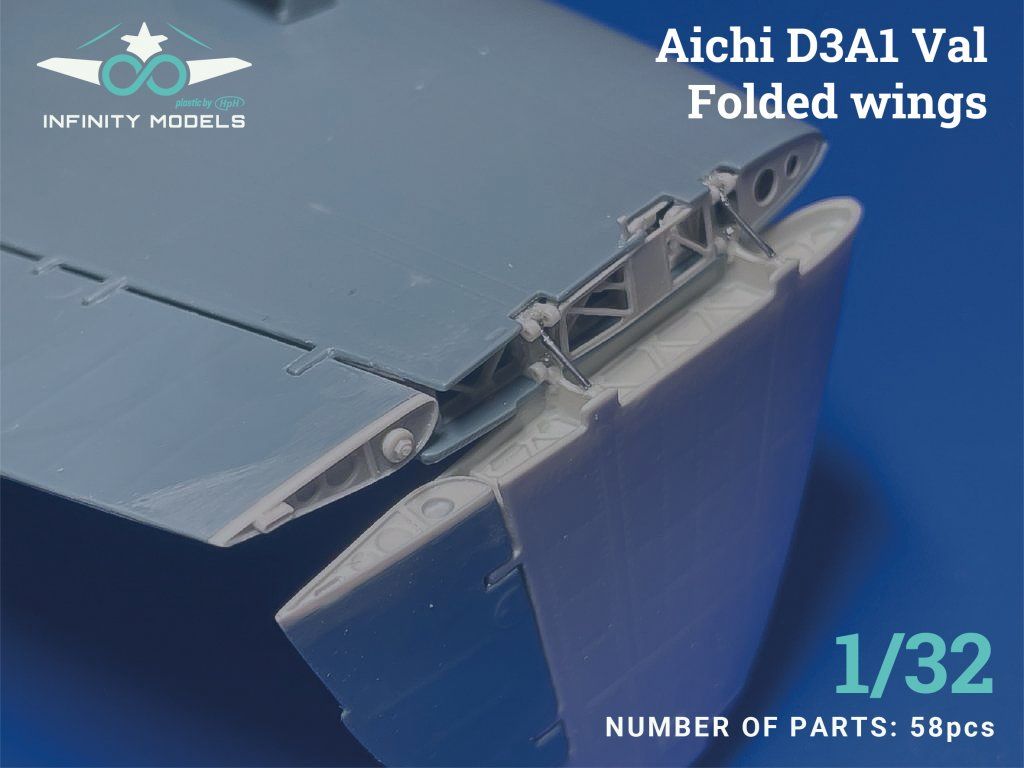 1:32 Aichi D3A1 Val Folded wings set