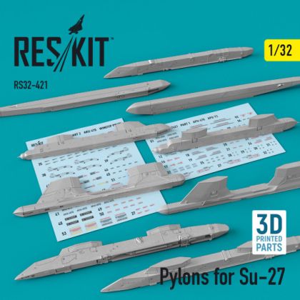 1:32 PYLONS FOR SU-27