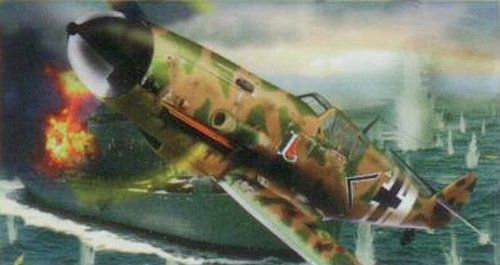 1:72 German fighter Messerschmitt BF-109 G-2