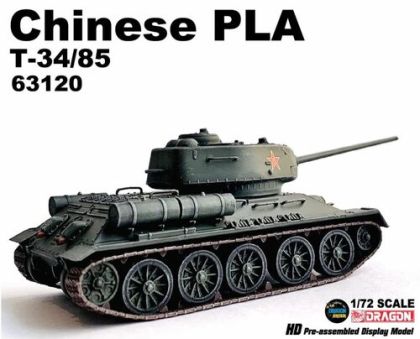 1:72 Chinese PLA T-34/85