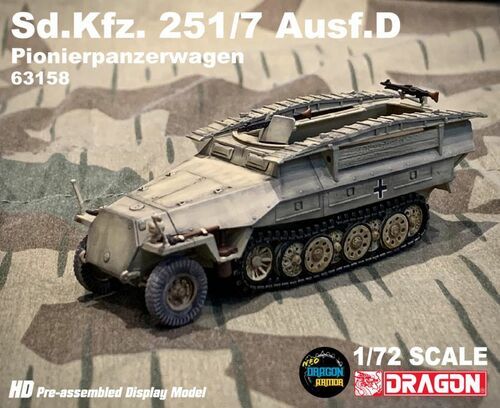 1:72 Sd.Kfz. 251/7 Ausf.D Pionierpanzerwagen