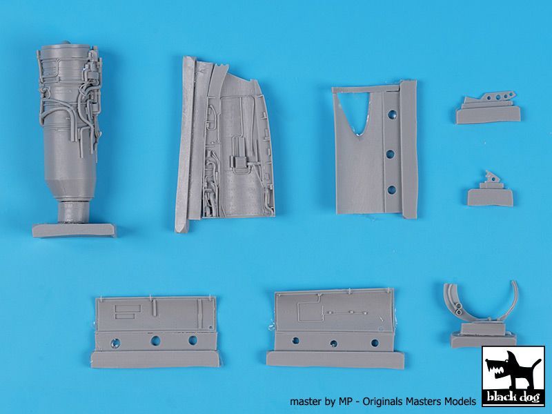 1:48 Blackburn Buccaneer left engine