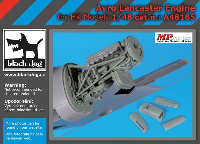 1:48 Avro Lancaster engine