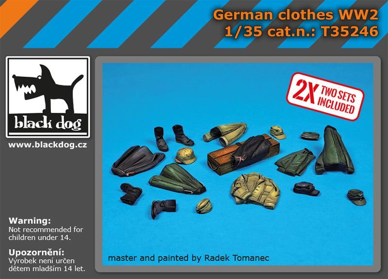 1:35 German clothes WW II