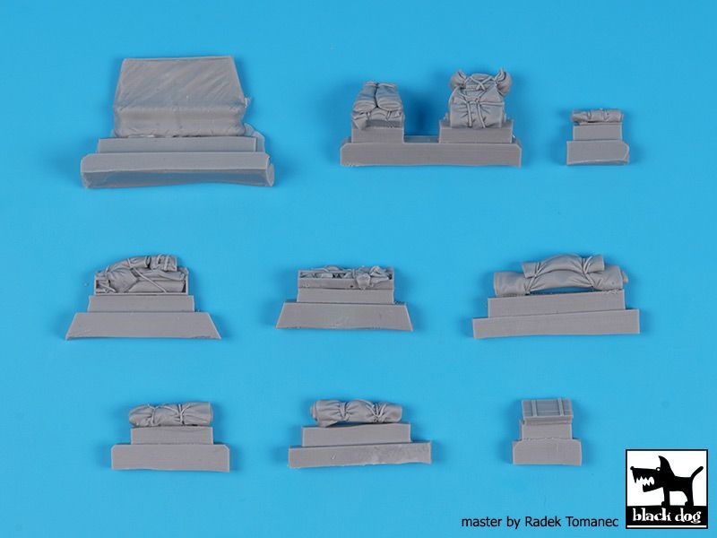 1:72 M4A1 Halftrack accessories