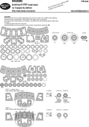 1:48 Mi-8MT Hip-H EXPERT kabuki masks