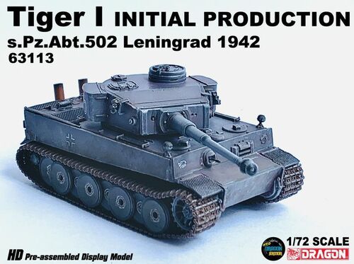 1:72 Tiger I Initial Production s.Pz.Abt.502 Leningrad 1942