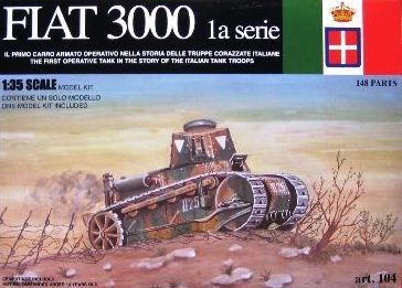 1:35 Fiat 3000 1a serie