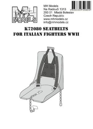 1:72 Seatbelts for italian figters WWII