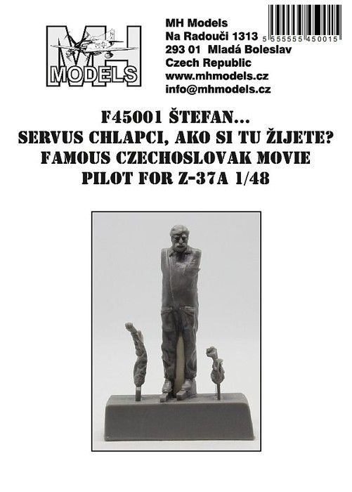 1:48 Štefan...servus chlapci,ako si tu žijete? Famous Czechoslovak movie pilot for Z-37A
