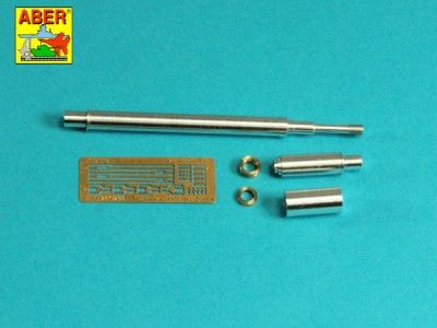 1:35 105 mm M-68 barrel with thermal shroud for M48A5 Tank