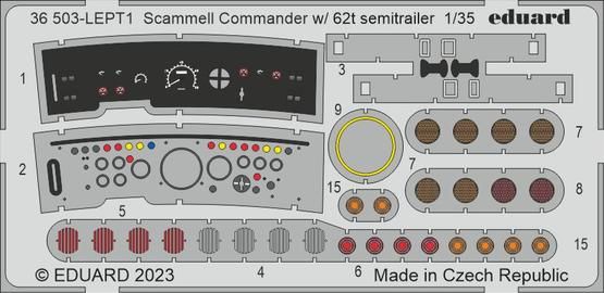 1:35 Scammel Commander w/ 62t semitrailer